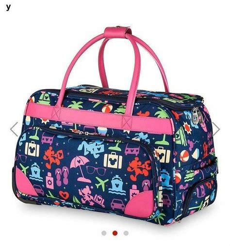 disney rolling duffle bag.